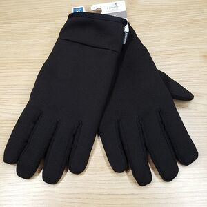 ISOTONER Gloves Mens XL Black Touchscreen Water Repellent Plush Lined